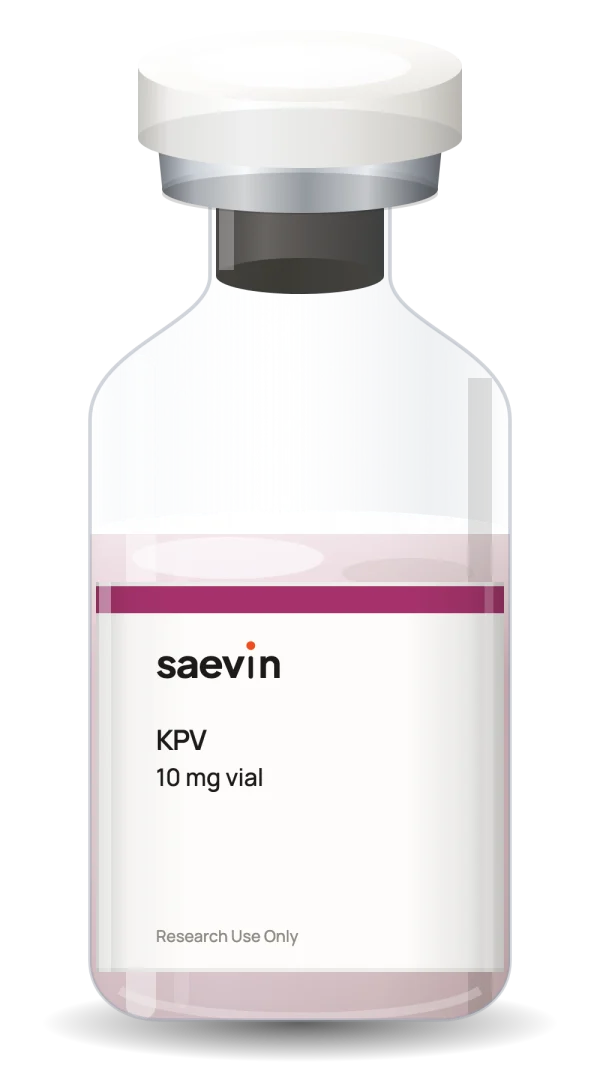 KPV research peptide vial